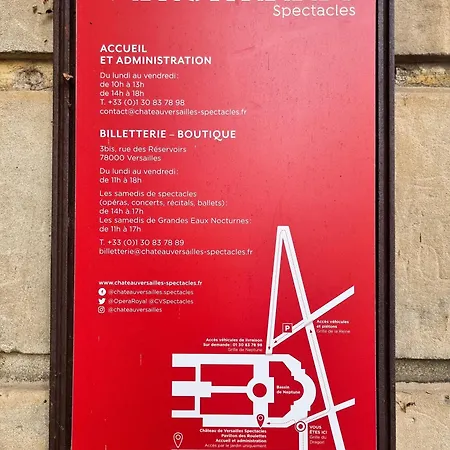 Exigehome-beau T2 à 2 Pas Du Parc Du Château De Versailles